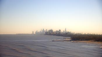 Weather camera view of Northwestern University.
