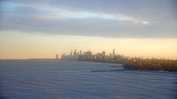 Weather camera view of Northwestern University.