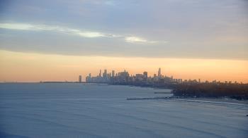 Weather camera view of Northwestern University.