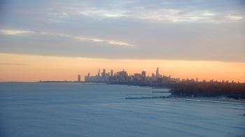 Weather camera view of Northwestern University.