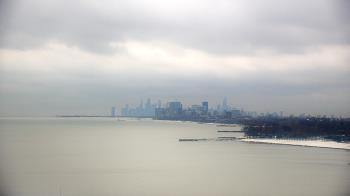 Weather camera view of Northwestern University.