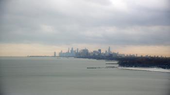 Weather camera view of Northwestern University.