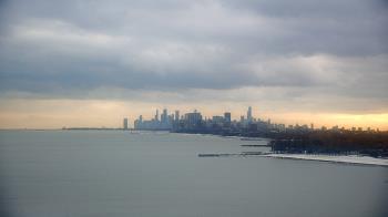 Weather camera view of Northwestern University.
