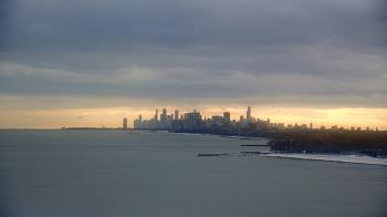 Weather camera view of Northwestern University.