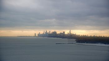 Weather camera view of Northwestern University.