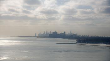 Weather camera view of Northwestern University.