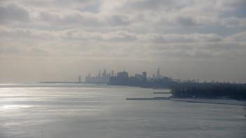 Weather camera view of Northwestern University.