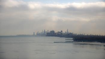 Weather camera view of Northwestern University.