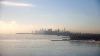 Weather camera view of Northwestern University.