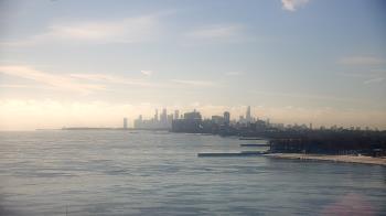 Weather camera view of Northwestern University.