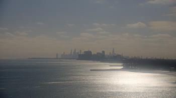 Weather camera view of Northwestern University.