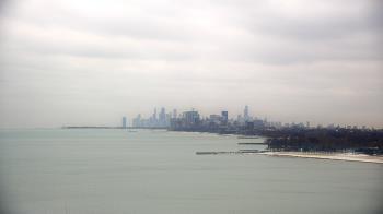 Weather camera view of Northwestern University.