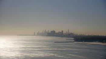 Weather camera view of Northwestern University.