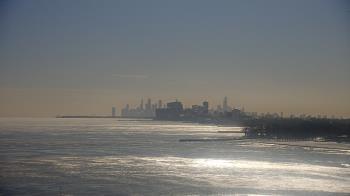 Weather camera view of Northwestern University.