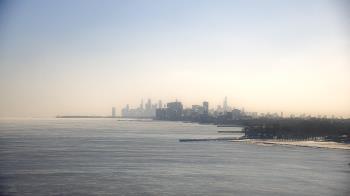 Weather camera view of Northwestern University.