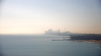 Weather camera view of Northwestern University.