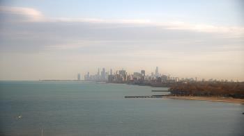 Weather camera view of Northwestern University.