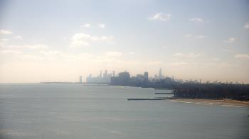 Weather camera view of Northwestern University.