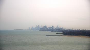 Weather camera view of Northwestern University.