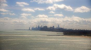 Weather camera view of Northwestern University.