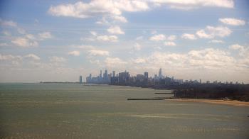 Weather camera view of Northwestern University.