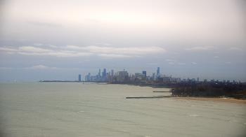 Weather camera view of Northwestern University.