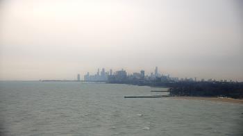 Weather camera view of Northwestern University.