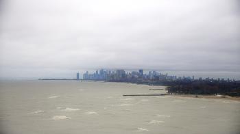 Weather camera view of Northwestern University.