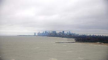 Weather camera view of Northwestern University.