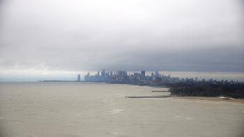 Weather camera view of Northwestern University.