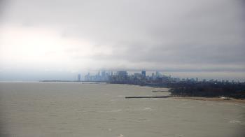 Weather camera view of Northwestern University.