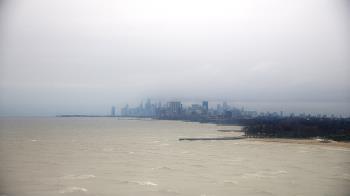 Weather camera view of Northwestern University.