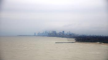 Weather camera view of Northwestern University.