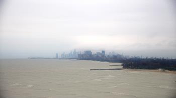 Weather camera view of Northwestern University.