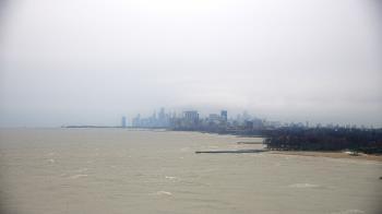 Weather camera view of Northwestern University.