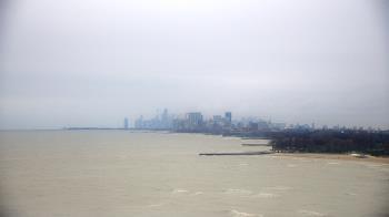 Weather camera view of Northwestern University.