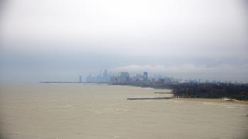 Weather camera view of Northwestern University.