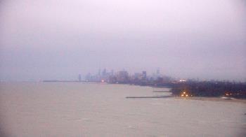 Weather camera view of Northwestern University.