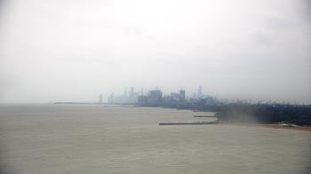 Weather camera view of Northwestern University.