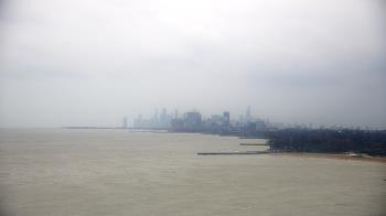 Weather camera view of Northwestern University.