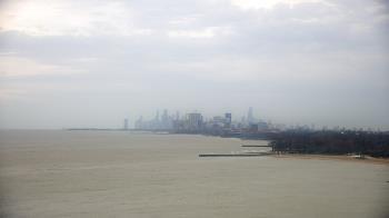 Weather camera view of Northwestern University.