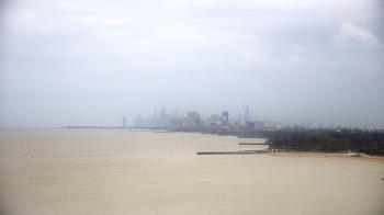 Weather camera view of Northwestern University.