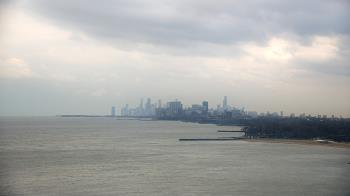 Weather camera view of Northwestern University.