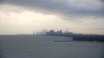 Weather camera view of Northwestern University.