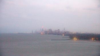 Weather camera view of Northwestern University.