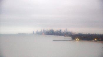 Weather camera view of Northwestern University.