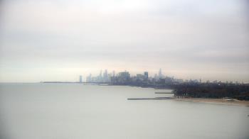 Weather camera view of Northwestern University.