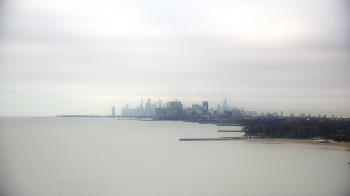 Weather camera view of Northwestern University.