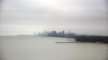 Weather camera view of Northwestern University.