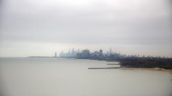 Weather camera view of Northwestern University.